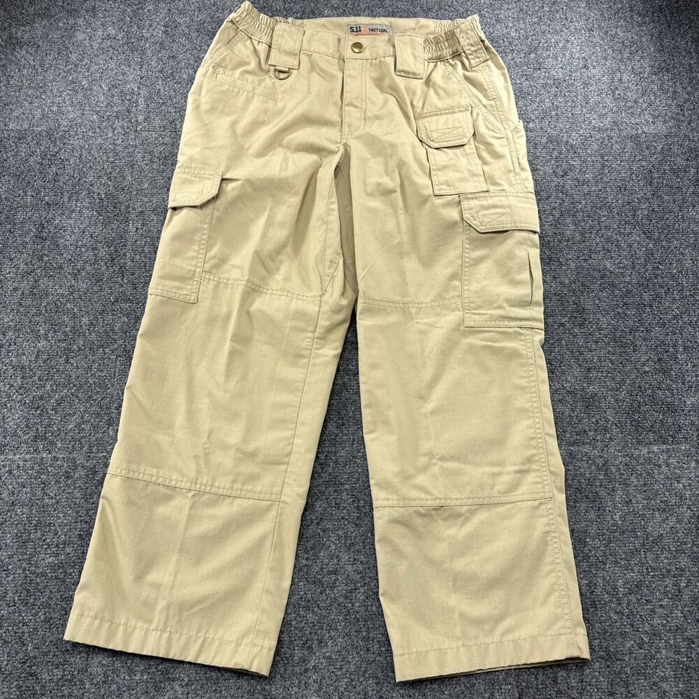 5.11 Tactical Women’s Cargo Pants Khaki Ripstop Utility BNWOT Size 8